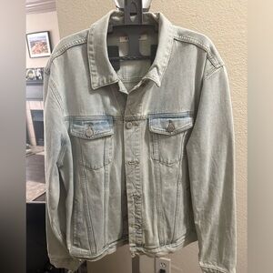 Whitewash Denim Jacket